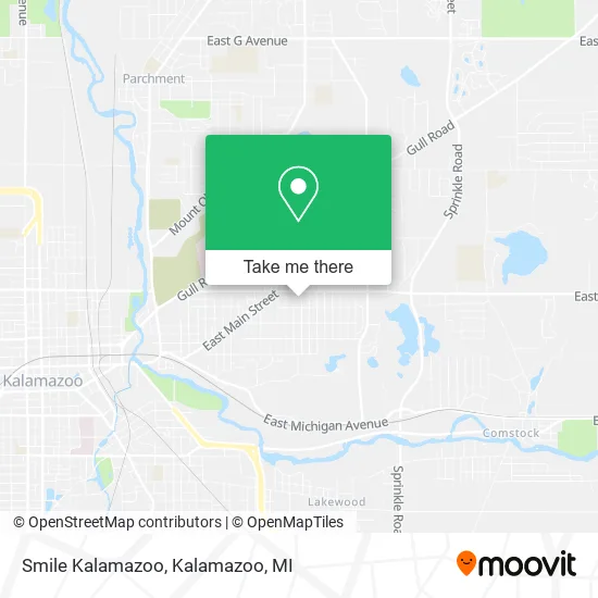 Mapa de Smile Kalamazoo