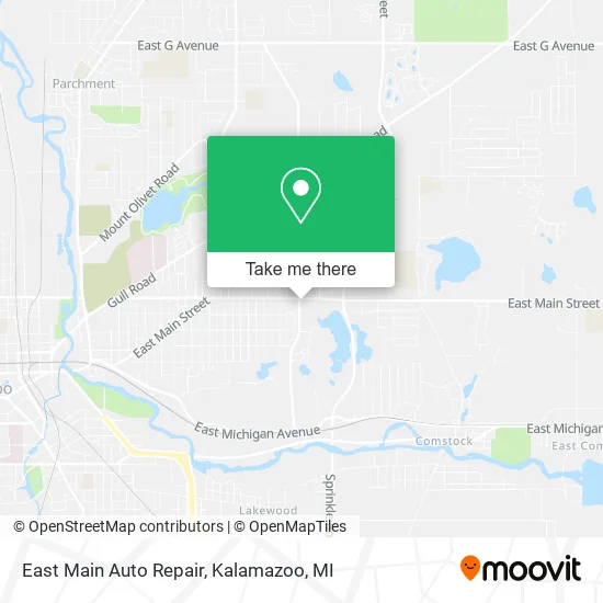 East Main Auto Repair map