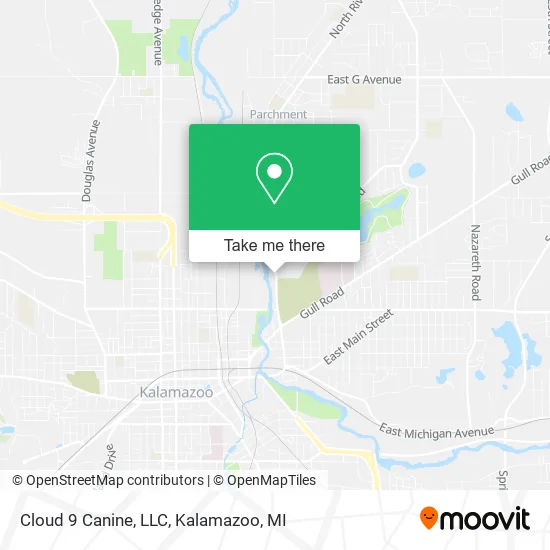 Cloud 9 Canine, LLC map