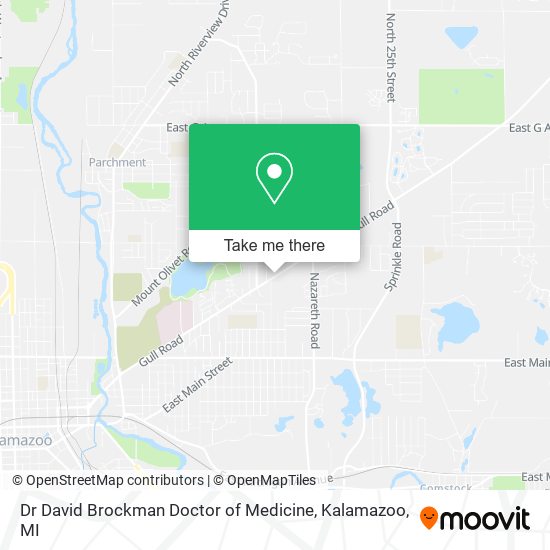 Dr David Brockman Doctor of Medicine map