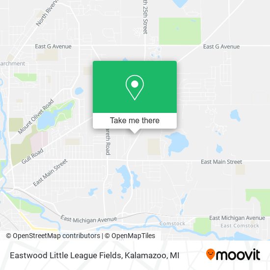 Mapa de Eastwood Little League Fields