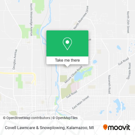 Covell Lawncare & Snowplowing map