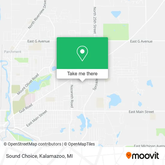Sound Choice map