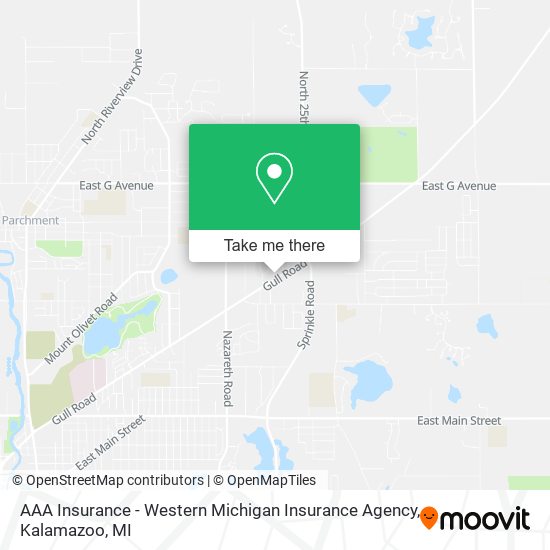 Mapa de AAA Insurance - Western Michigan Insurance Agency