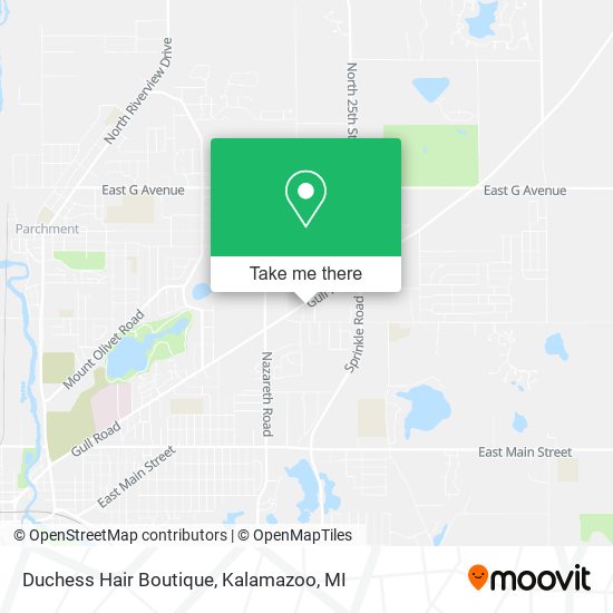 Duchess Hair Boutique map