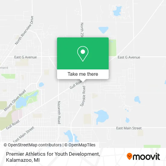 Premier Athletics for Youth Development map