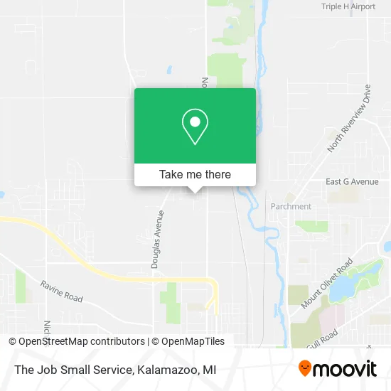 The Job Small Service map