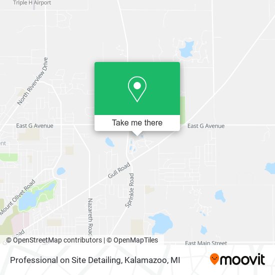 Professional on Site Detailing map