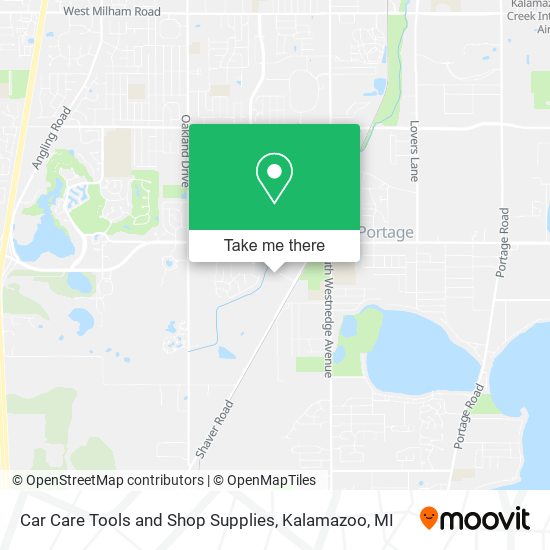 Mapa de Car Care Tools and Shop Supplies