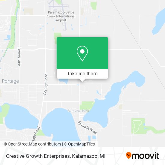Creative Growth Enterprises map