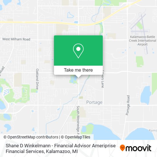 Mapa de Shane D Winkelmann - Financial Advisor Ameriprise Financial Services