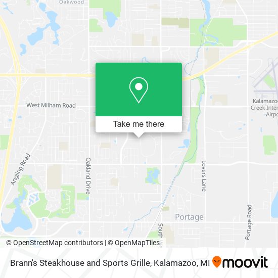 Brann's Steakhouse and Sports Grille map