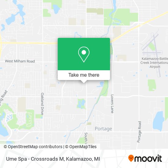 Ume Spa - Crossroads M map