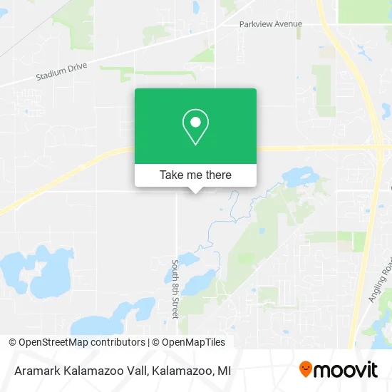 Aramark Kalamazoo Vall map