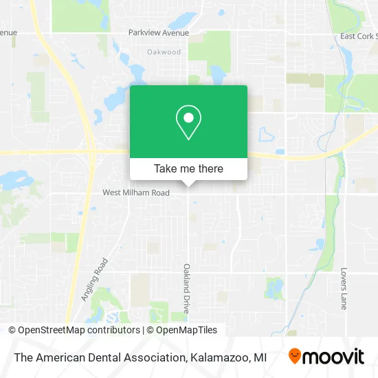 The American Dental Association map