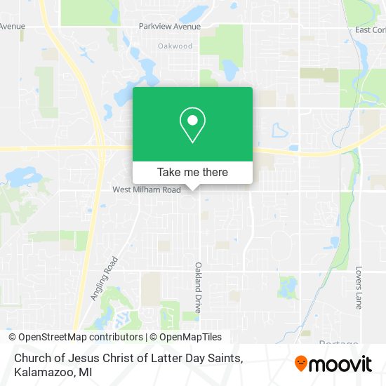 Mapa de Church of Jesus Christ of Latter Day Saints