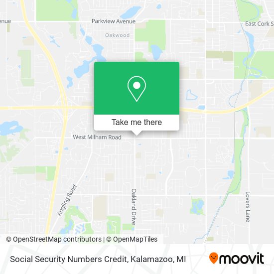 Social Security Numbers Credit map