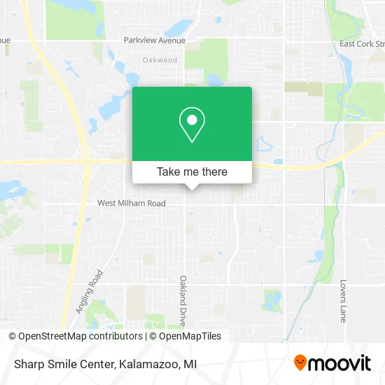 Mapa de Sharp Smile Center