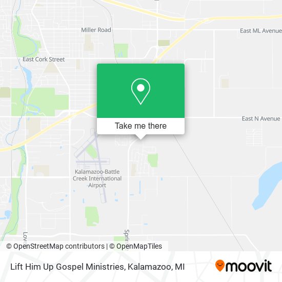 Lift Him Up Gospel Ministries map