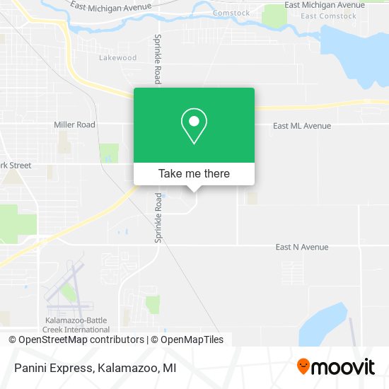 Mapa de Panini Express
