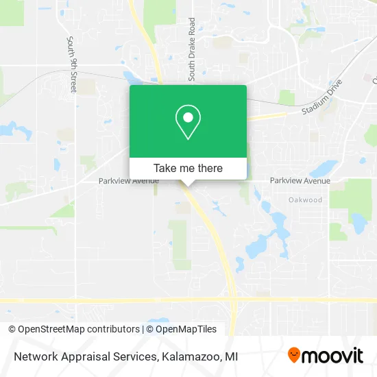 Mapa de Network Appraisal Services