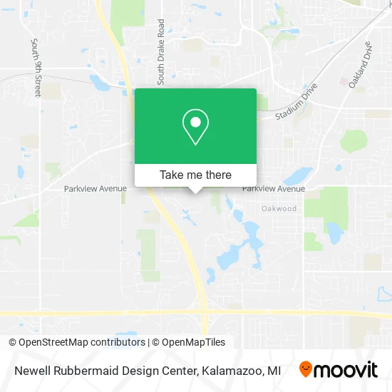 Mapa de Newell Rubbermaid Design Center