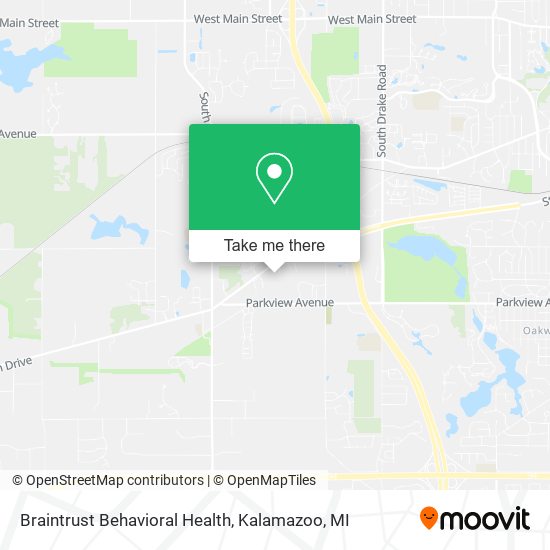 Mapa de Braintrust Behavioral Health