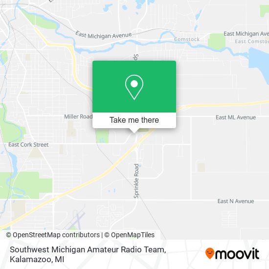 Southwest Michigan Amateur Radio Team map