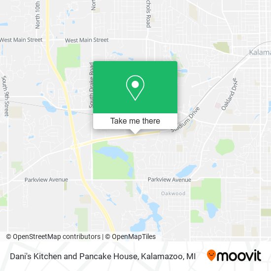 Mapa de Dani's Kitchen and Pancake House