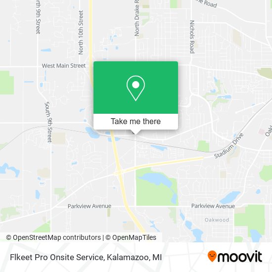 Flkeet Pro Onsite Service map