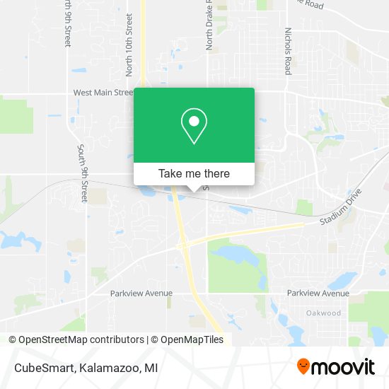 Mapa de CubeSmart