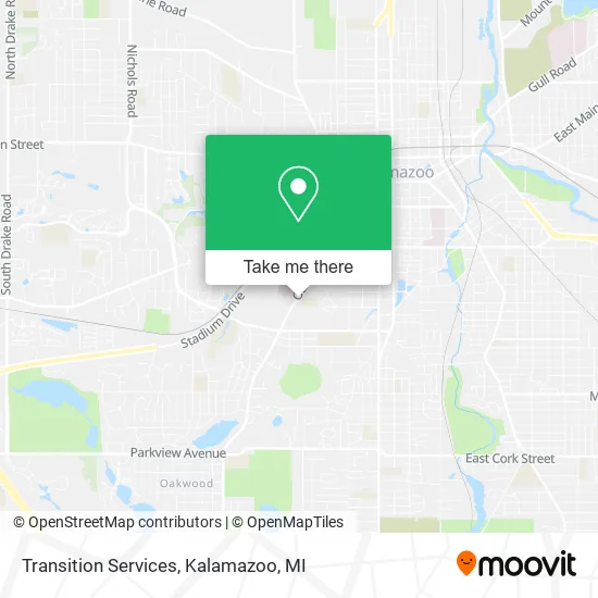 Transition Services map