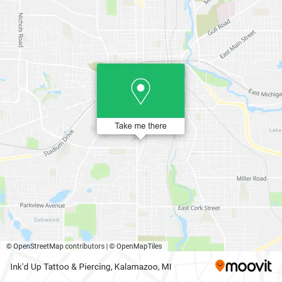 Ink'd Up Tattoo & Piercing map