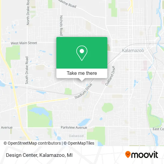 Design Center map