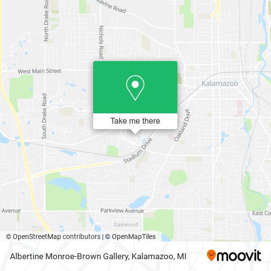 Mapa de Albertine Monroe-Brown Gallery