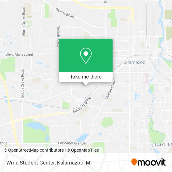 Mapa de Wmu Student Center