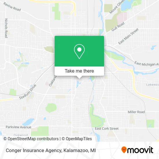 Conger Insurance Agency map