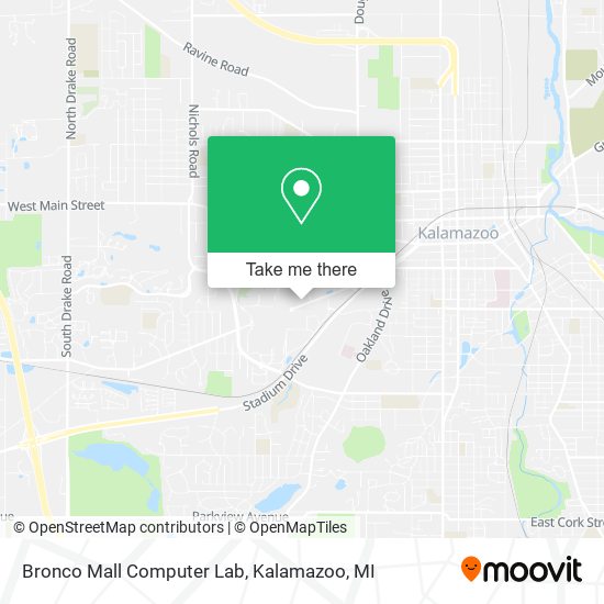 Bronco Mall Computer Lab map