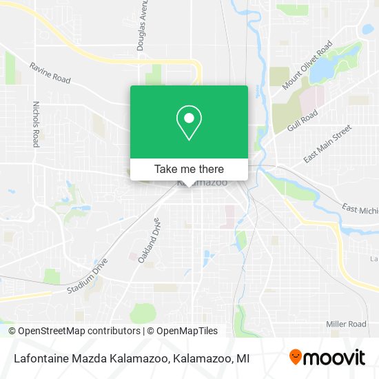 Mapa de Lafontaine Mazda Kalamazoo
