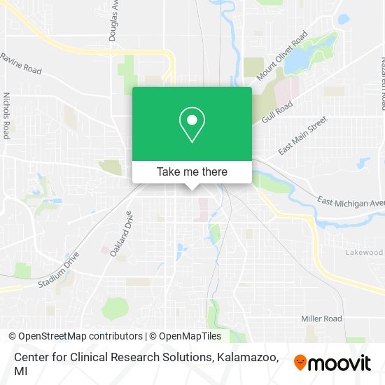 Center for Clinical Research Solutions map