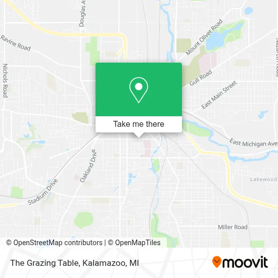 The Grazing Table map