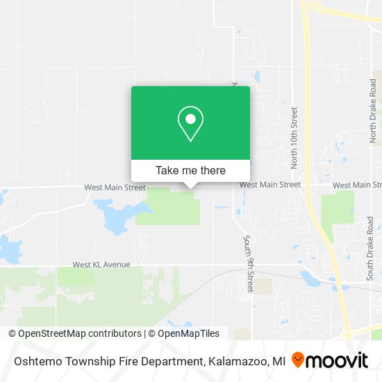 Oshtemo Township Fire Department map