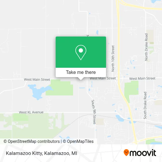 Kalamazoo Kitty map
