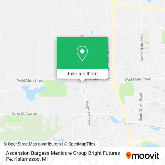 Ascension Bargess Medicare Group-Bright Futures Pe map