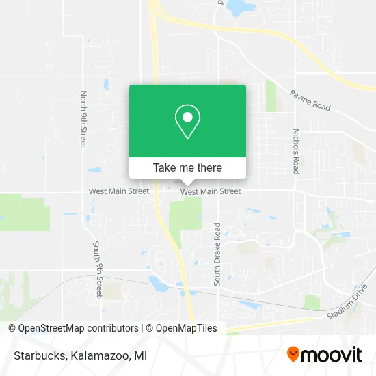 STARBUCKS map