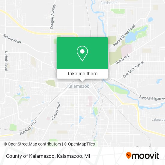 Mapa de County of Kalamazoo