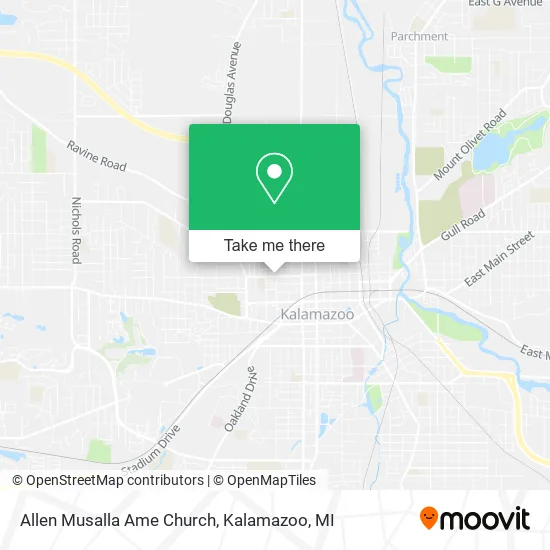 Mapa de Allen Musalla Ame Church
