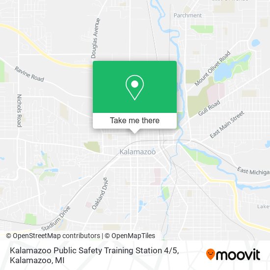 Kalamazoo Public Safety Training Station 4 / 5 map