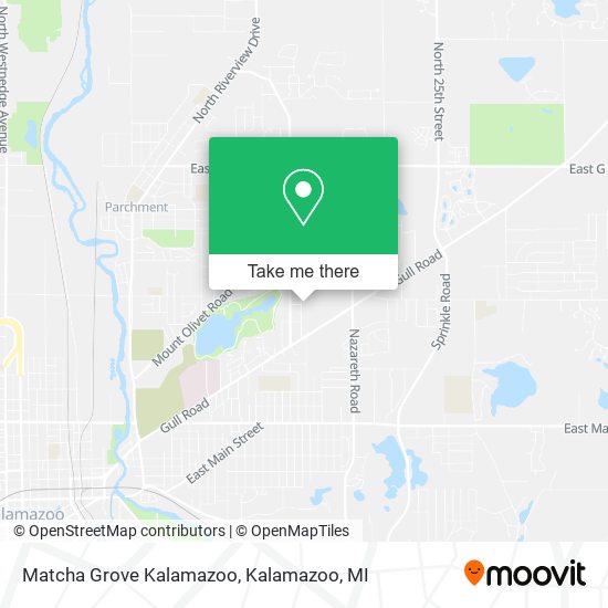 Mapa de Matcha Grove Kalamazoo
