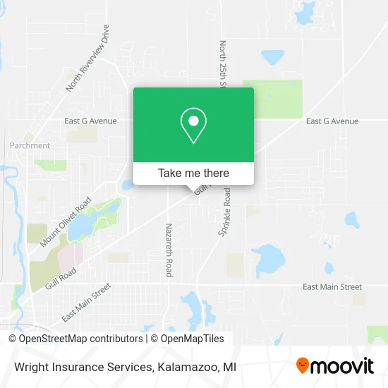 Wright Insurance Services map